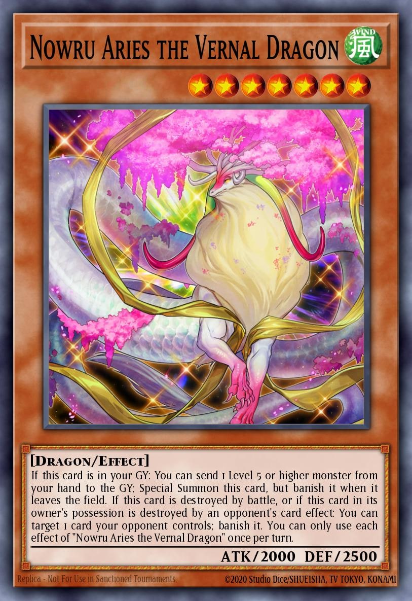 Nowru Aries the Vernal Dragon, Battle of Chaos BACH-EN096