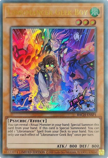 Libromancer Geek Boy (Premier Edition), Battle of Chaos BACH-ENSP1