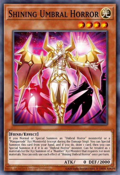 Shining Umbral Horror, Beyond the Brave BETB-EN005