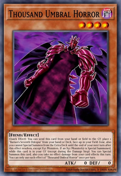 Thousand Umbral Horror, Beyond the Brave BETB-EN008