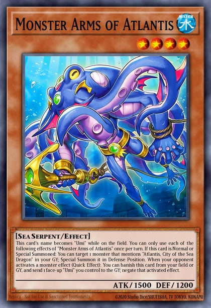Monster Arms of Atlantis, Beyond the Brave BETB-EN015