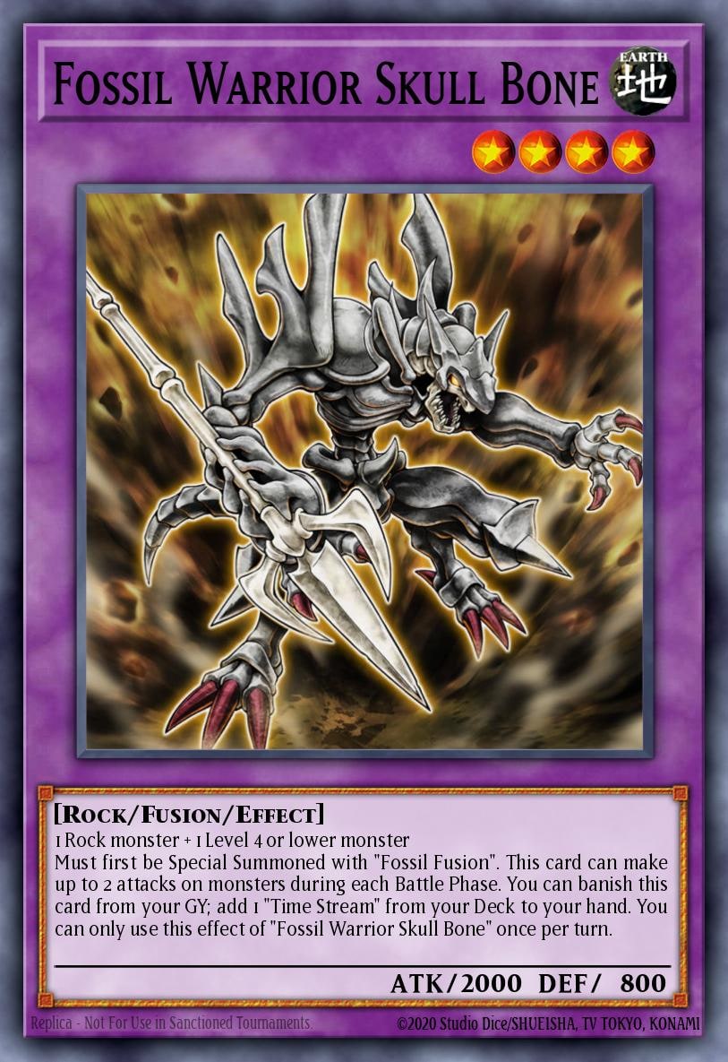 Fossil Warrior Skull Bone, Battles of Legend: Armageddon BLAR-EN008