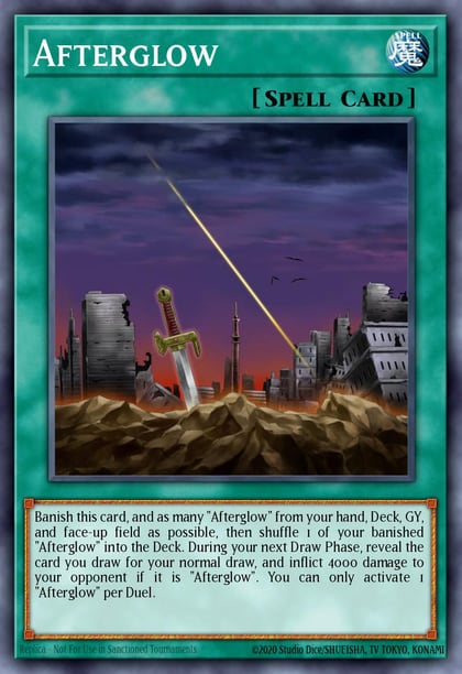 Afterglow, Battles of Legend: Armageddon BLAR-EN017