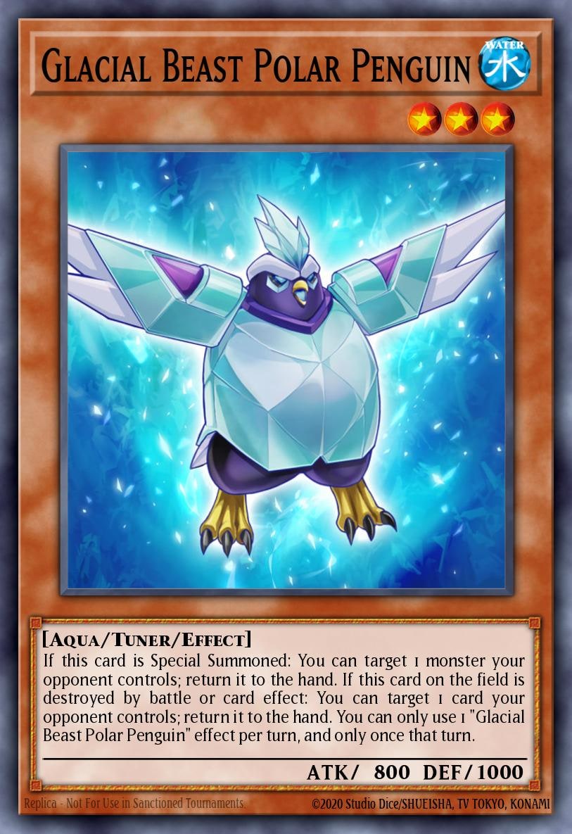 Glacial Beast Polar Penguin, Battles of Legend: Armageddon BLAR-EN032