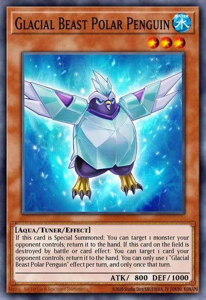 Glacial Beast Polar Penguin, Battles of Legend: Armageddon BLAR-EN032