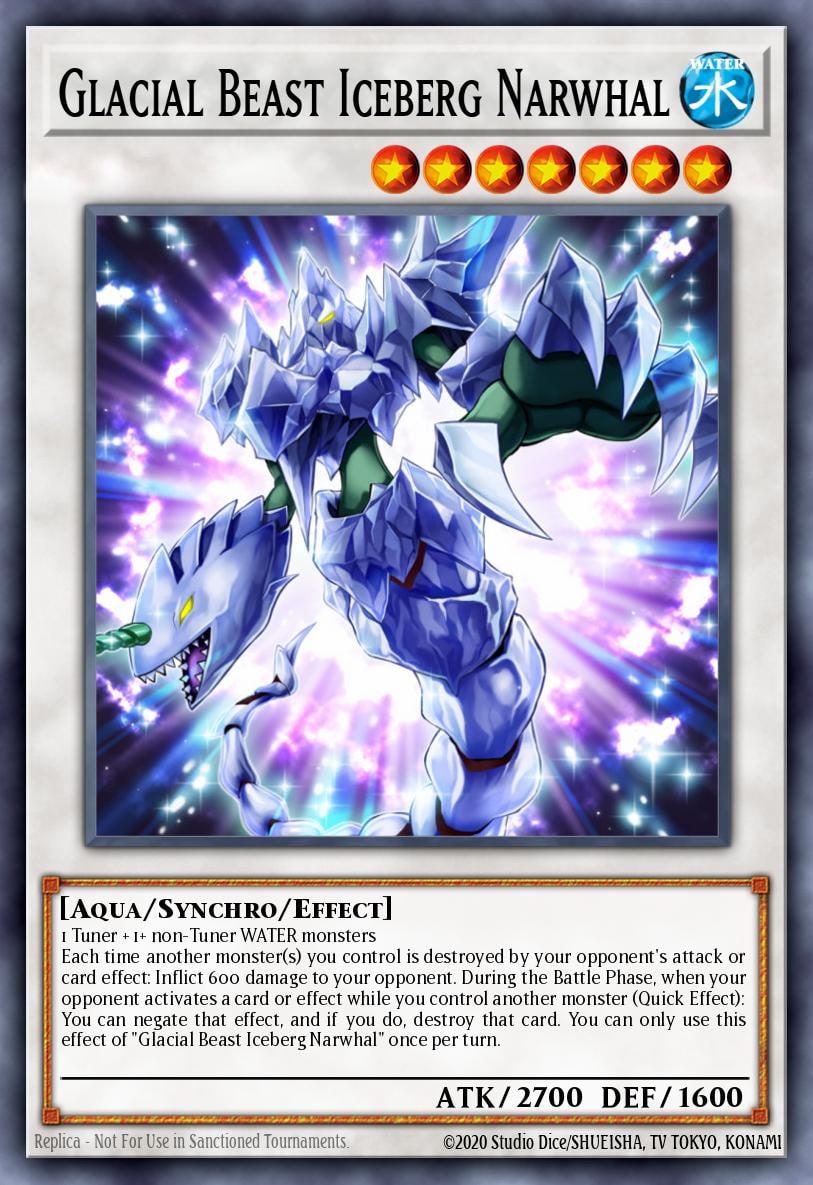 Glacial Beast Iceberg Narwhal, Battles of Legend: Armageddon BLAR-EN033