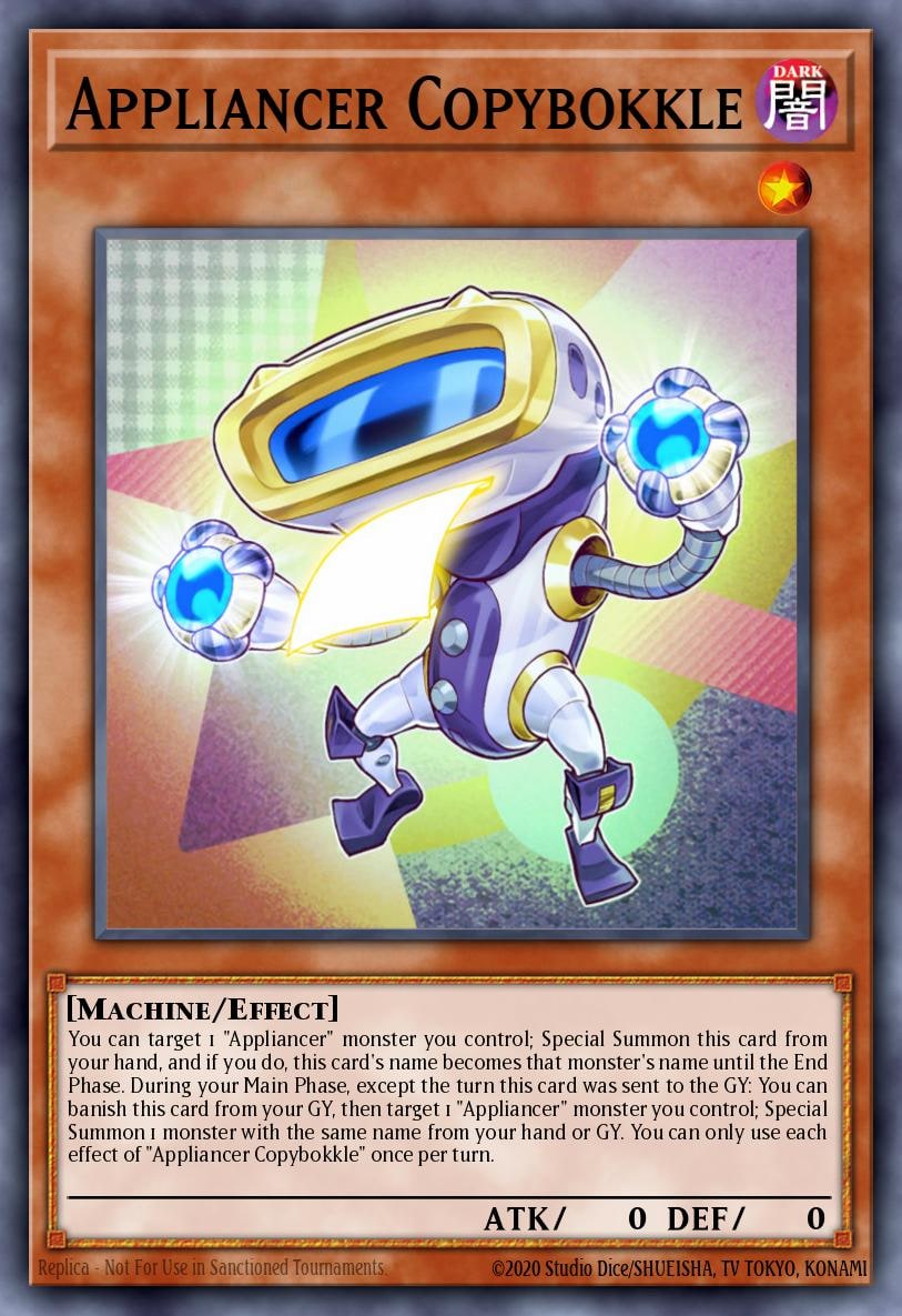 Appliancer Copybokkle, Battles of Legend: Armageddon BLAR-EN037