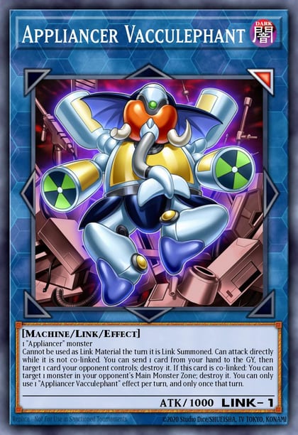Appliancer Vacculephant, Battles of Legend: Armageddon BLAR-EN040