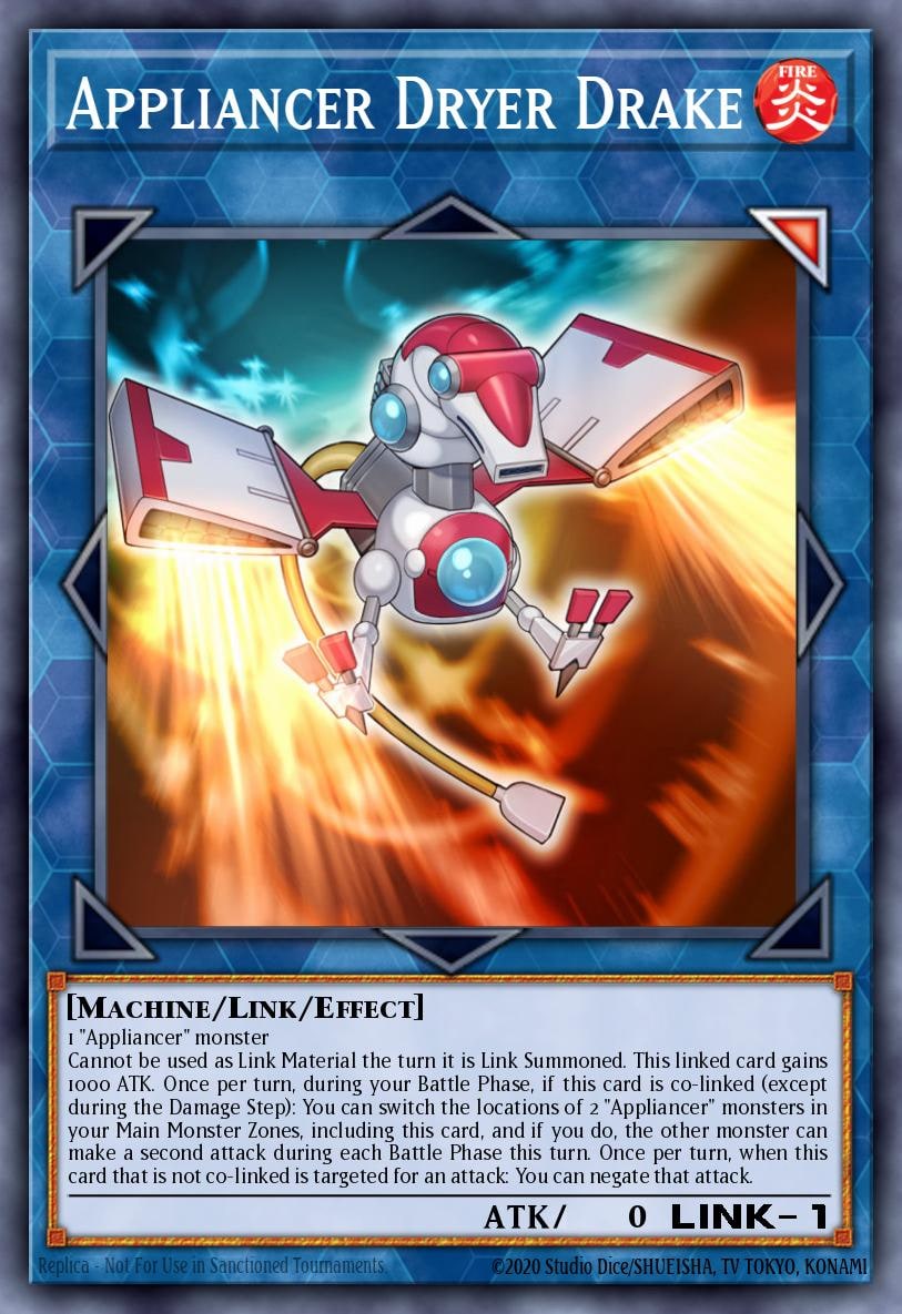 Appliancer Dryer Drake, Battles of Legend: Armageddon BLAR-EN042