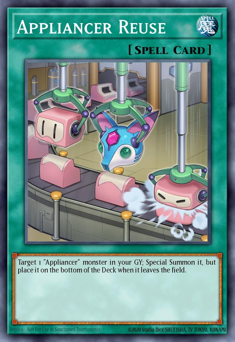 Appliancer Reuse, Battles of Legend: Armageddon BLAR-EN043