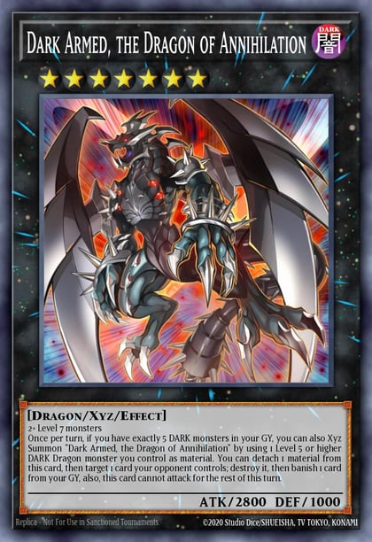 Dark Armed, the Dragon of Annihilation, Battles of Legend: Armageddon BLAR-EN050