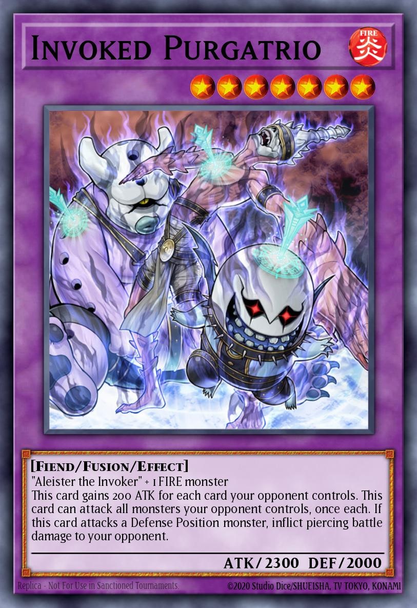 Invoked Purgatrio, Battles of Legend: Armageddon BLAR-EN082