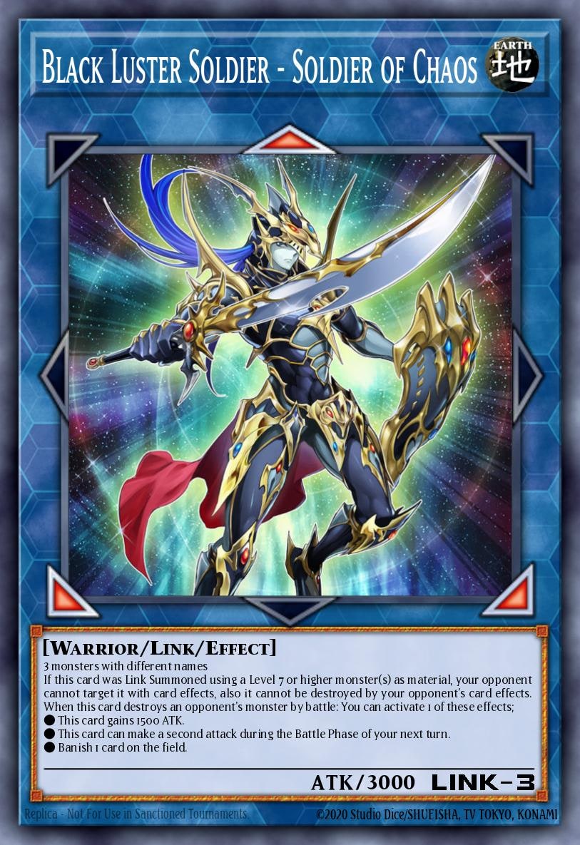 Black Luster Soldier - Soldier of Chaos, Battles of Legend: Chapter 1 BLC1-EN002