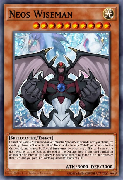 Neos Wiseman, Battles of Legend: Chapter 1 BLC1-EN007