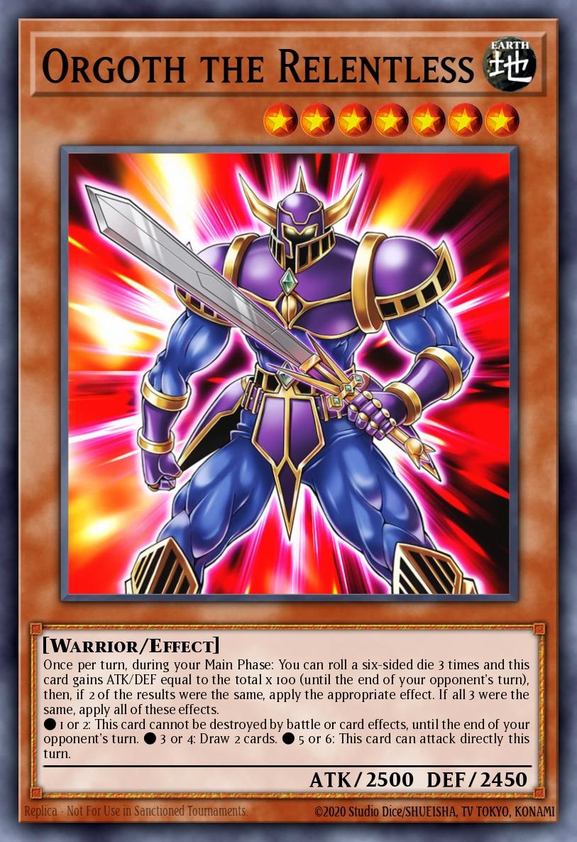 Orgoth the Relentless, Battles of Legend: Chapter 1 BLC1-EN016
