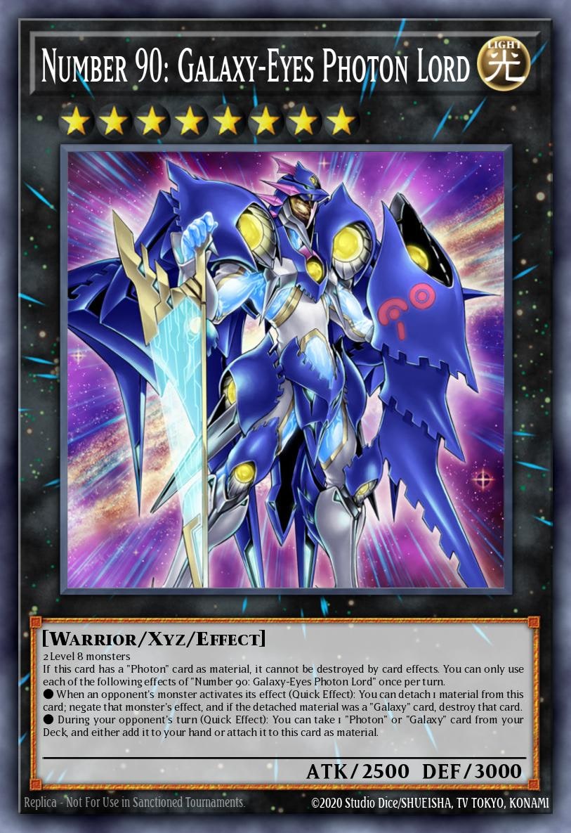 Number 90: Galaxy-Eyes Photon Lord, Battles of Legend: Chapter 1 BLC1-EN018