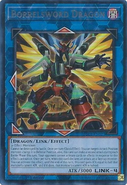 Borrelsword Dragon (Alternate Art) (Silver), Battles of Legend: Chapter 1 BLC1-EN023