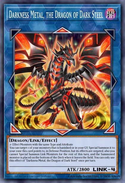 Darkness Metal, the Dragon of Dark Steel, Battles of Legend: Chapter 1 BLC1-EN044