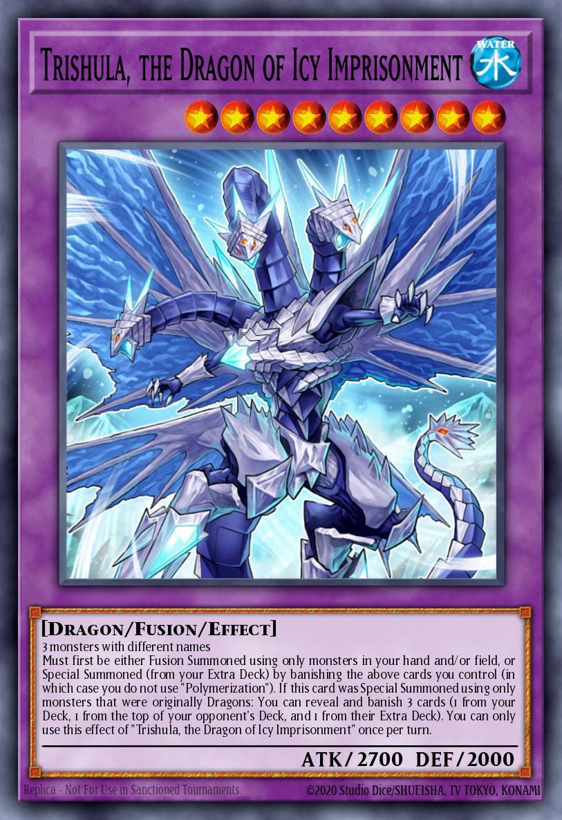 Trishula, the Dragon of Icy Imprisonment, Battles of Legend: Chapter 1 BLC1-EN045