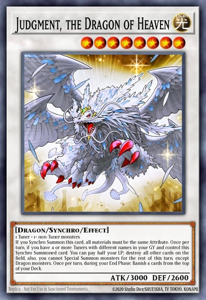 Judgment, the Dragon of Heaven (Silver), Battles of Legend: Chapter 1 BLC1-EN046