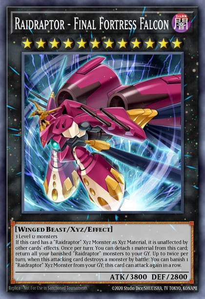 Raidraptor - Final Fortress Falcon, Battles of Legend: Chapter 1 BLC1-EN048