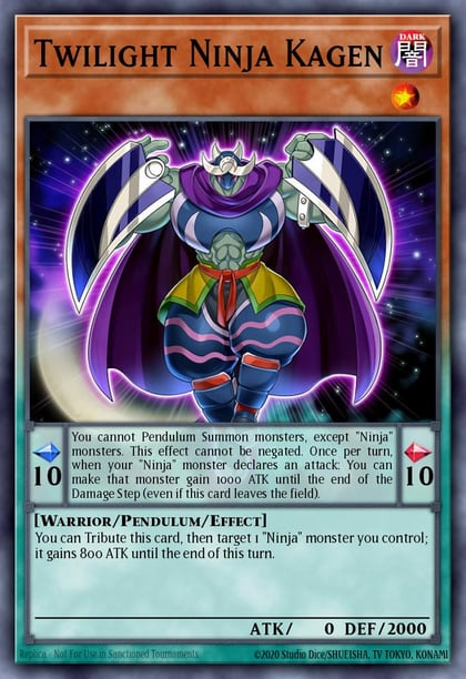 Twilight Ninja Kagen, Battles of Legend: Chapter 1 BLC1-EN050