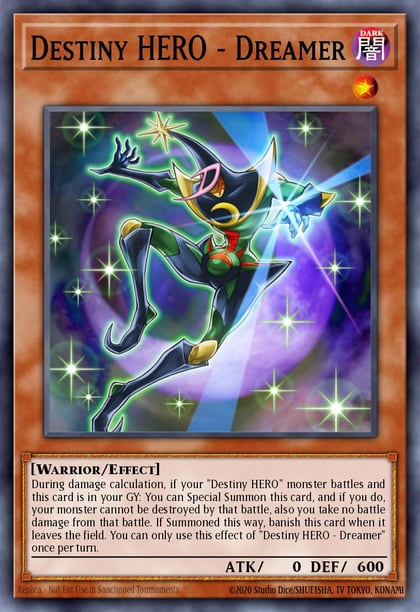 Destiny HERO - Dreamer, Battles of Legend: Chapter 1 BLC1-EN053