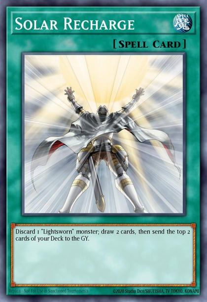 Solar Recharge, Battles of Legend: Chapter 1 BLC1-EN062