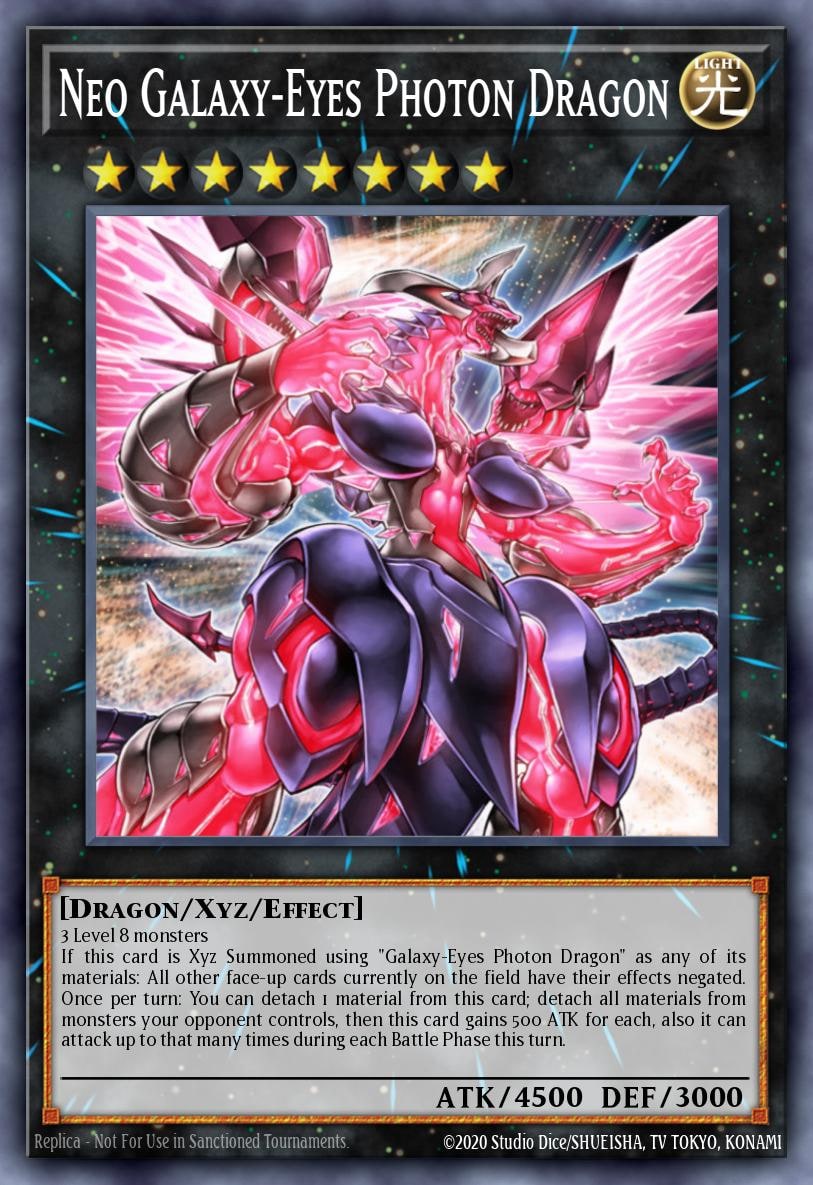 Neo Galaxy-Eyes Photon Dragon, Battles of Legend: Chapter 1 BLC1-EN070
