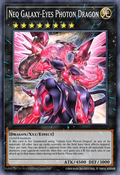 Neo Galaxy-Eyes Photon Dragon, Battles of Legend: Chapter 1 BLC1-EN070