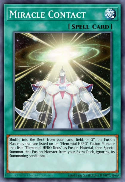 Miracle Contact, Battles of Legend: Chapter 1 BLC1-EN075