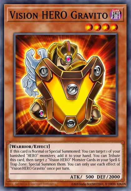 Vision HERO Gravito, Battles of Legend: Chapter 1 BLC1-EN084