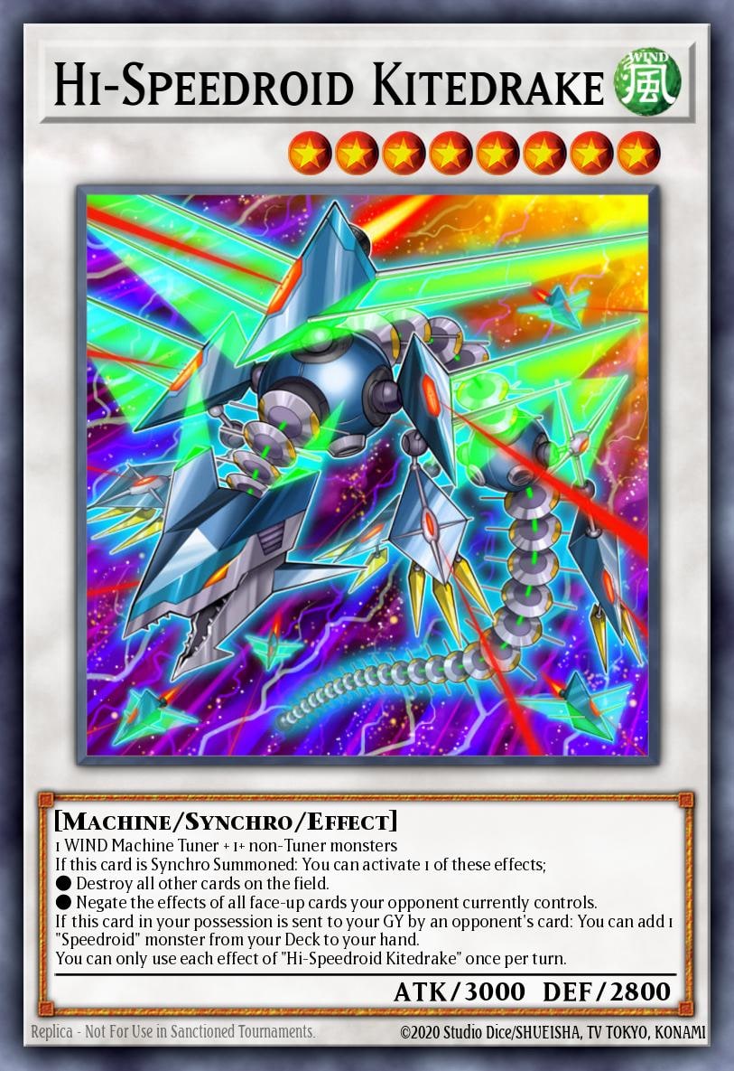 Hi-Speedroid Kitedrake, Battles of Legend: Chapter 1 BLC1-EN092