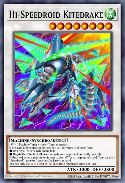 Hi-Speedroid Kitedrake, Battles of Legend: Chapter 1 BLC1-EN092