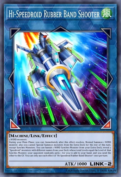 Hi-Speedroid Rubber Band Shooter, Battles of Legend: Chapter 1 BLC1-EN094