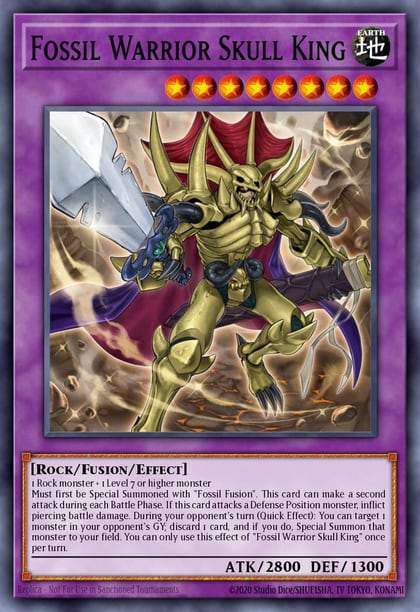 Fossil Warrior Skull King, Battles of Legend: Chapter 1 BLC1-EN129