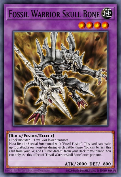 Fossil Warrior Skull Bone, Battles of Legend: Chapter 1 BLC1-EN131