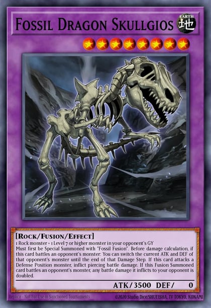 Fossil Dragon Skullgios, Battles of Legend: Chapter 1 BLC1-EN132