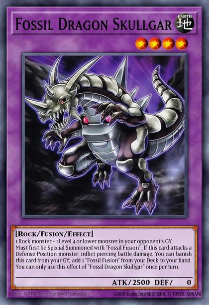 Fossil Dragon Skullgar, Battles of Legend: Chapter 1 BLC1-EN133
