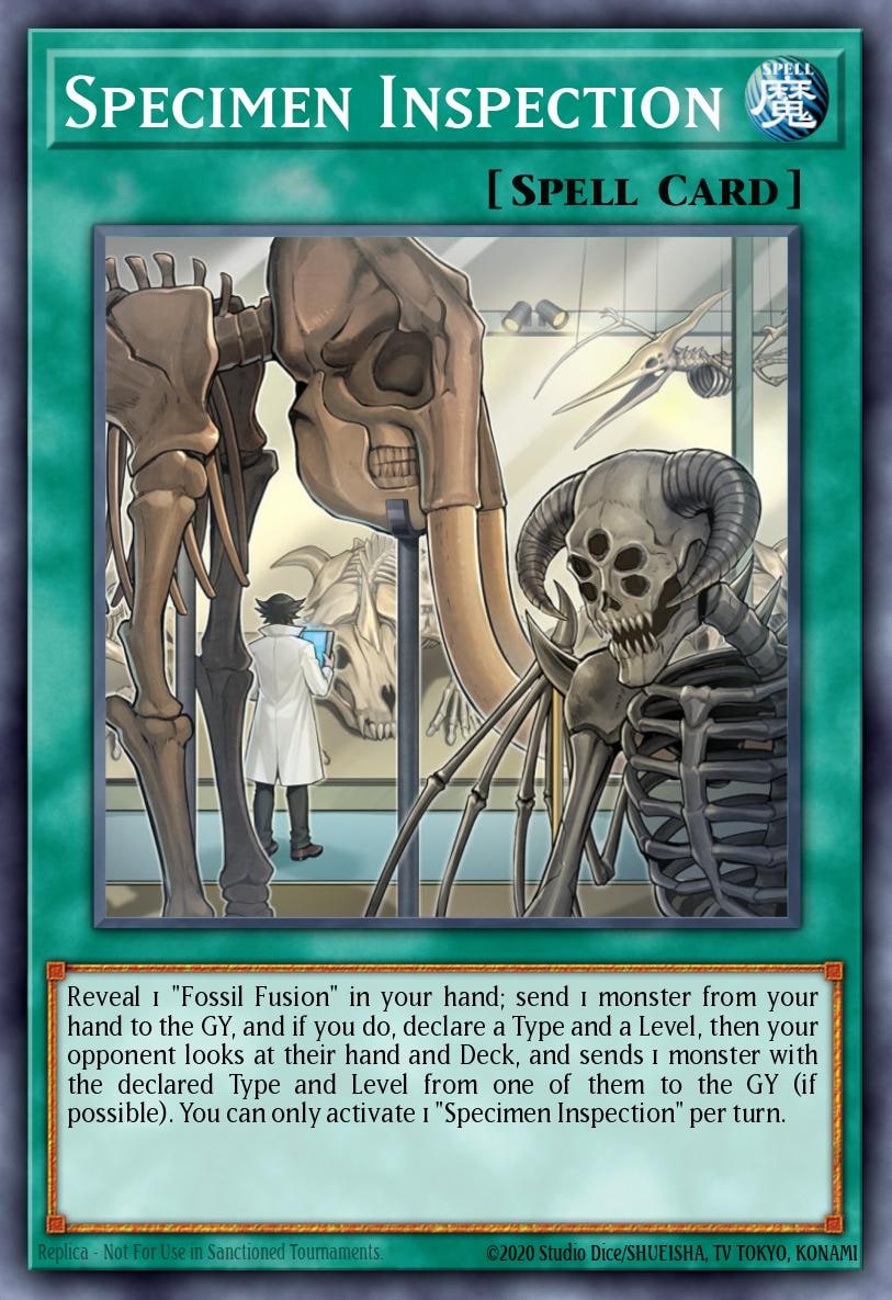Specimen Inspection, Battles of Legend: Chapter 1 BLC1-EN136