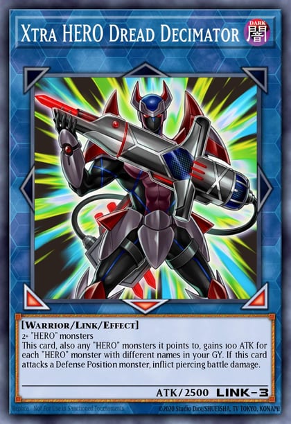 Xtra HERO Dread Decimator, Battles of Legend: Chapter 1 BLC1-EN156