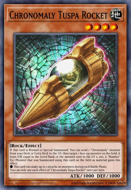 Chronomaly Tuspa Rocket, Battles of Legend: Chapter 1 BLC1-EN161