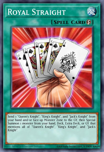 Royal Straight, Battles of Legend: Crystal Revenge BLCR-EN002