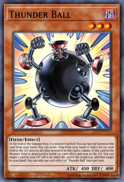 Thunder Ball, Battles of Legend: Crystal Revenge BLCR-EN004