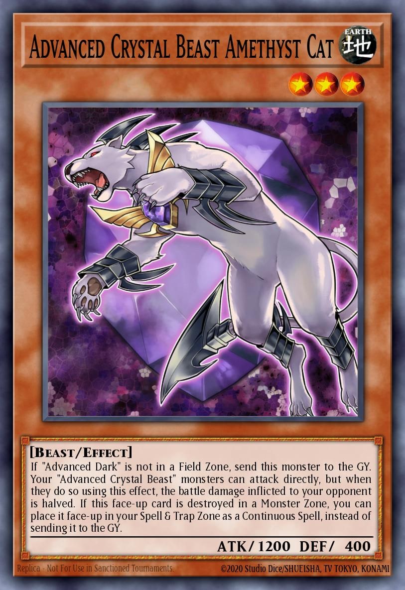Advanced Crystal Beast Amethyst Cat, Battles of Legend: Crystal Revenge BLCR-EN011