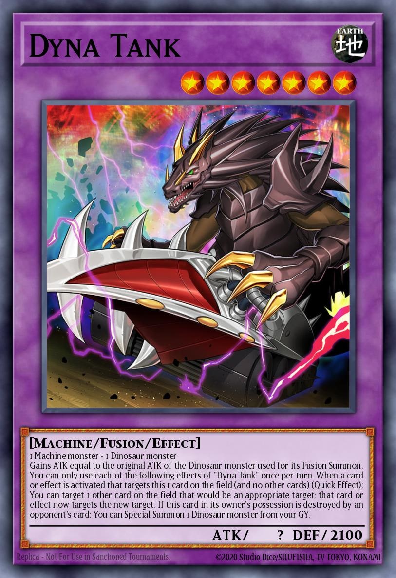 Dyna Tank, Battles of Legend: Crystal Revenge BLCR-EN018