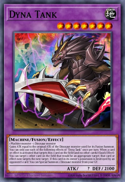 Dyna Tank, Battles of Legend: Crystal Revenge BLCR-EN018