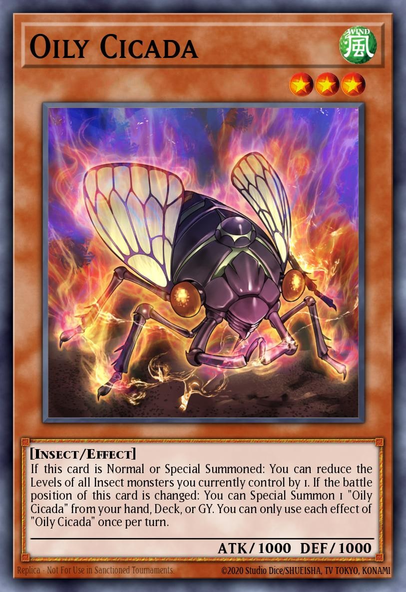 Oily Cicada, Battles of Legend: Crystal Revenge BLCR-EN027