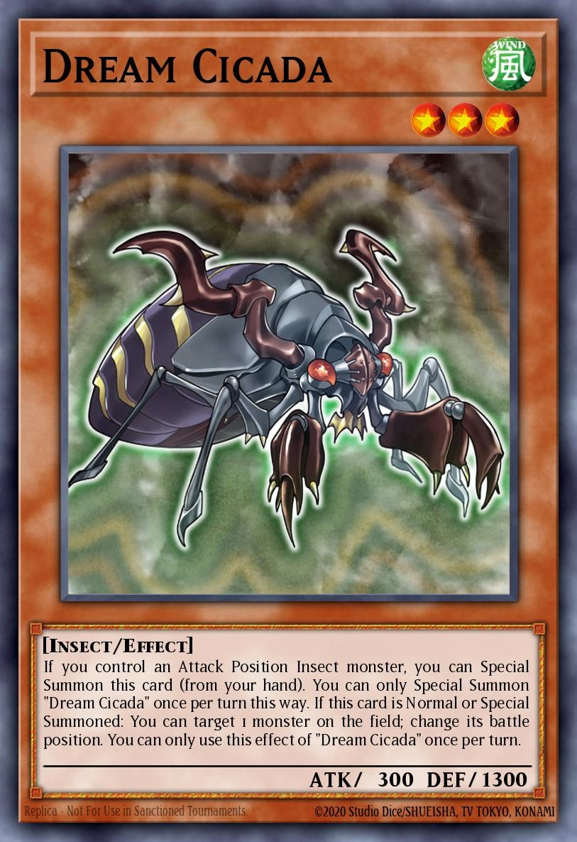 Dream Cicada, Battles of Legend: Crystal Revenge BLCR-EN028