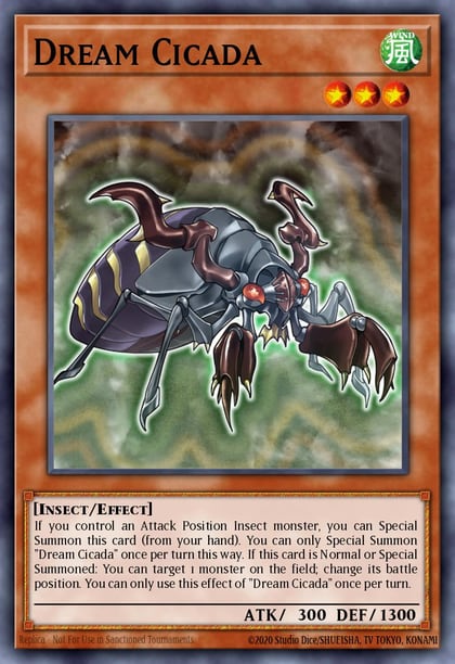 Dream Cicada, Battles of Legend: Crystal Revenge BLCR-EN028